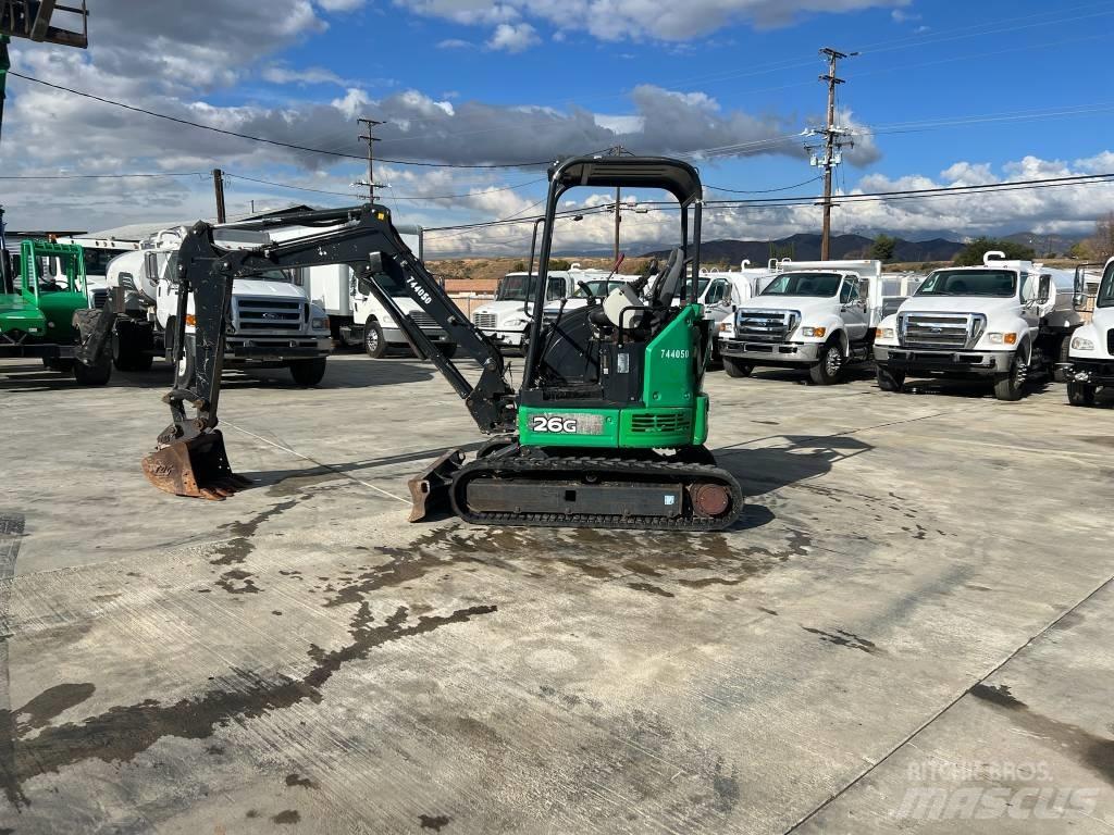 John Deere 26G Mini Escavadoras <7t