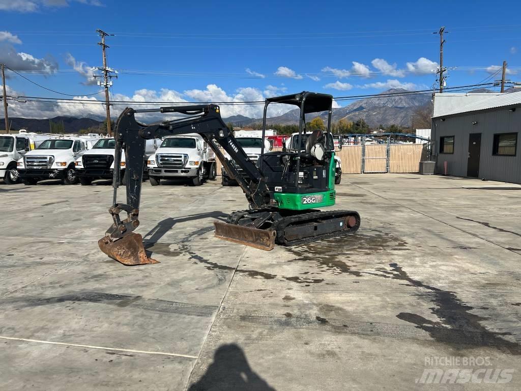 John Deere 26G Mini Escavadoras <7t