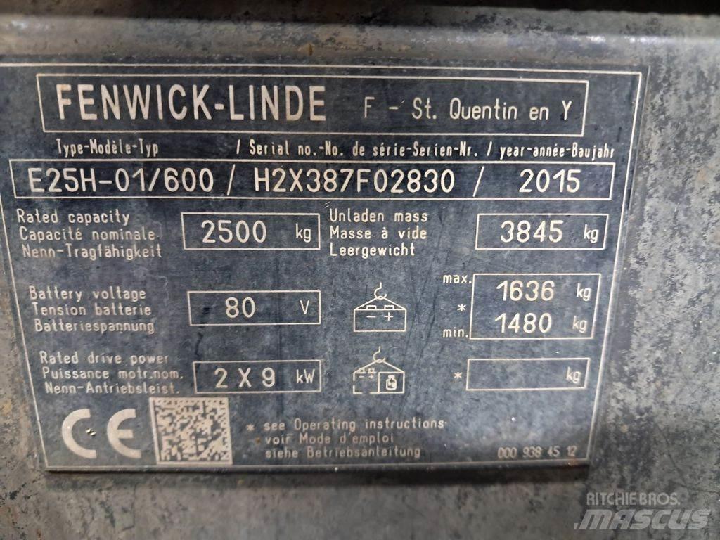 Linde E25H-01/600 Empilhadores eléctricos