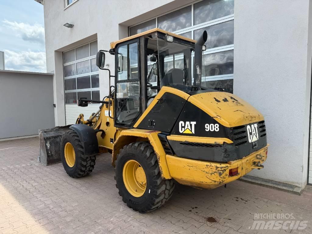 CAT 908 Pás carregadoras de rodas