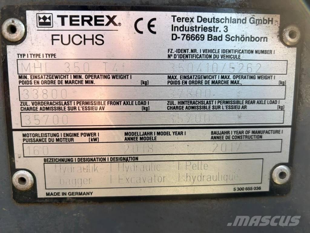 Fuchs MHL350F Manipuladores de resíduos / indústria