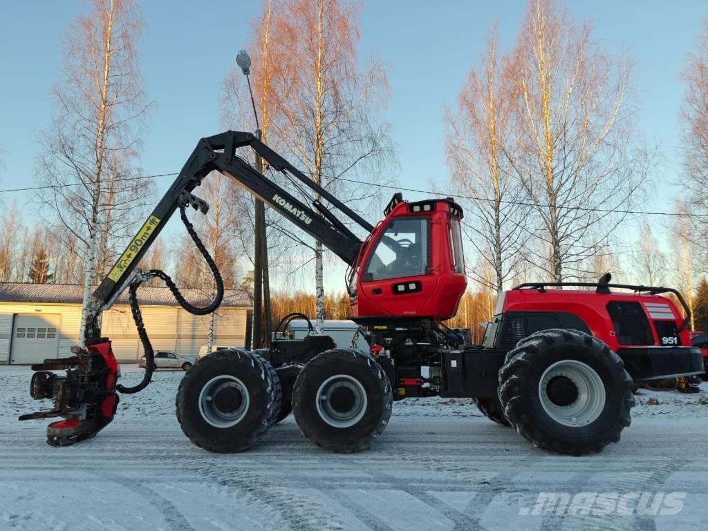 Komatsu 951 Processadores florestais