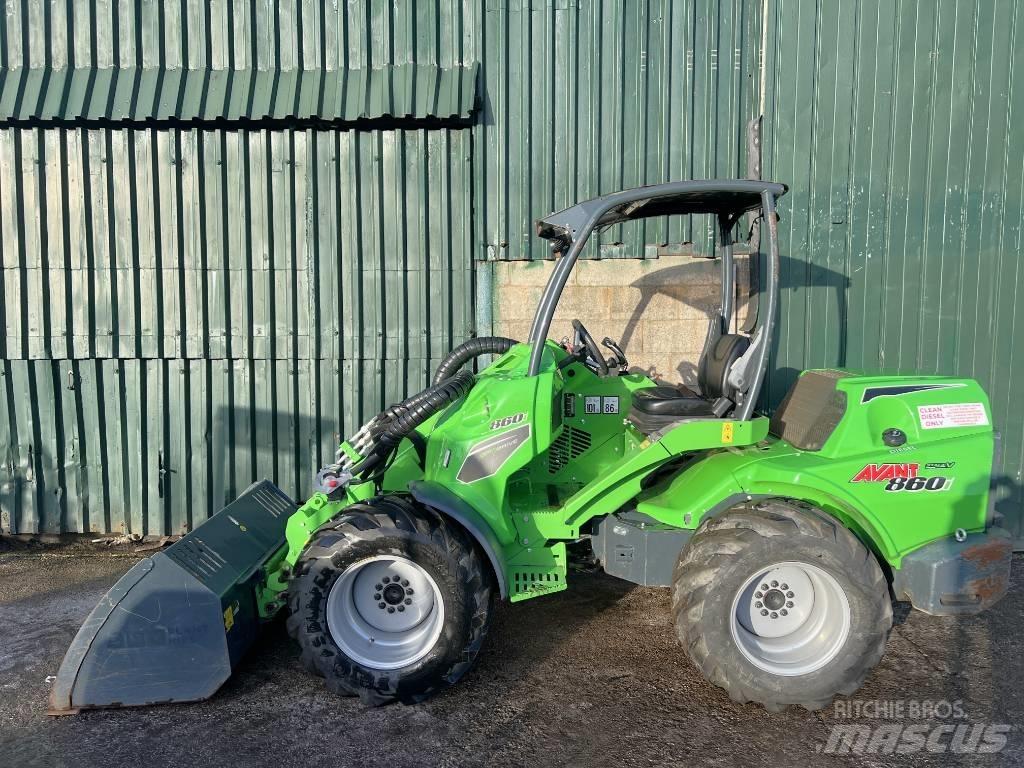 Avant 860 i Pás carregadoras de rodas