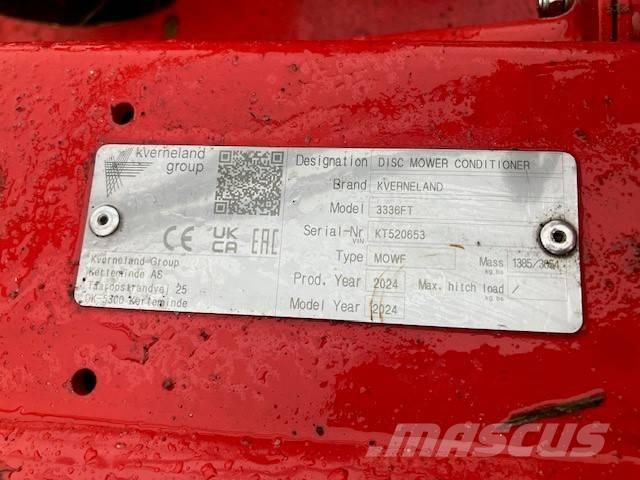 Kverneland 3336 FT Gadanheiras-Condicionadoras