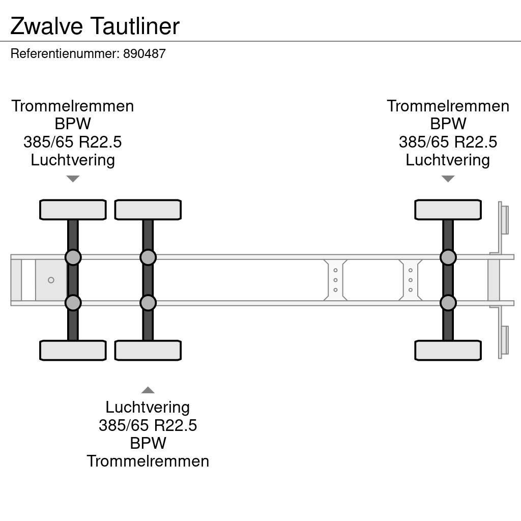 Zwalve Tautliner Semi Reboques Cortinas Laterais