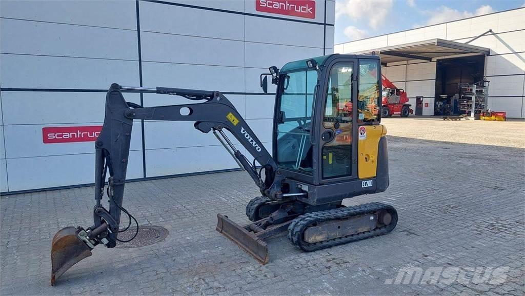 Volvo EC20D Escavadoras de rodas