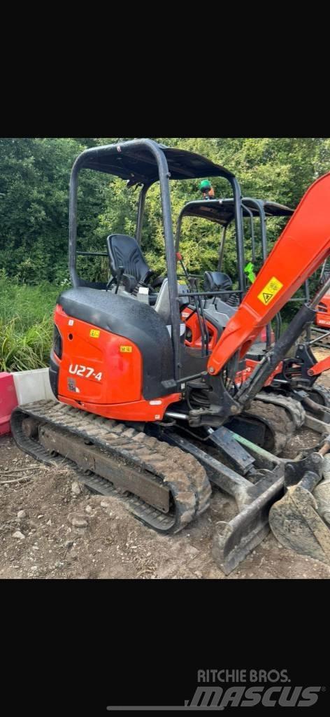 Kubota U 27-4 Mini Escavadoras <7t