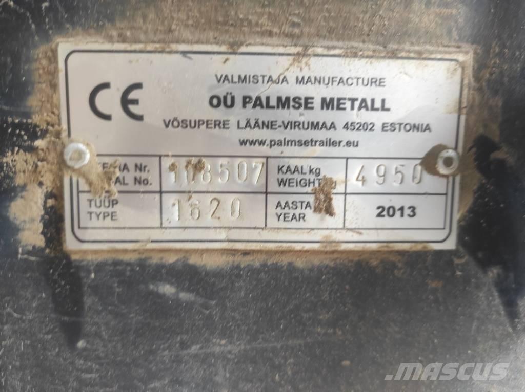 Palmse Trailer 1620L Reboques Agrícolas basculantes