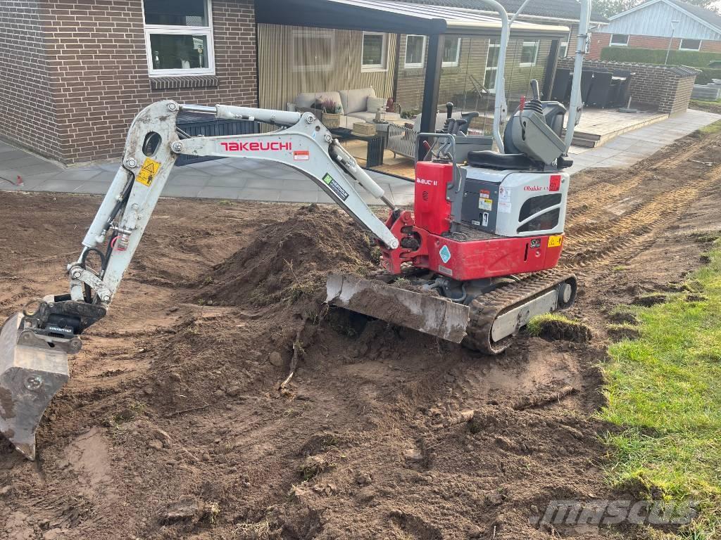 Takeuchi TB 210 R Mini Escavadoras <7t