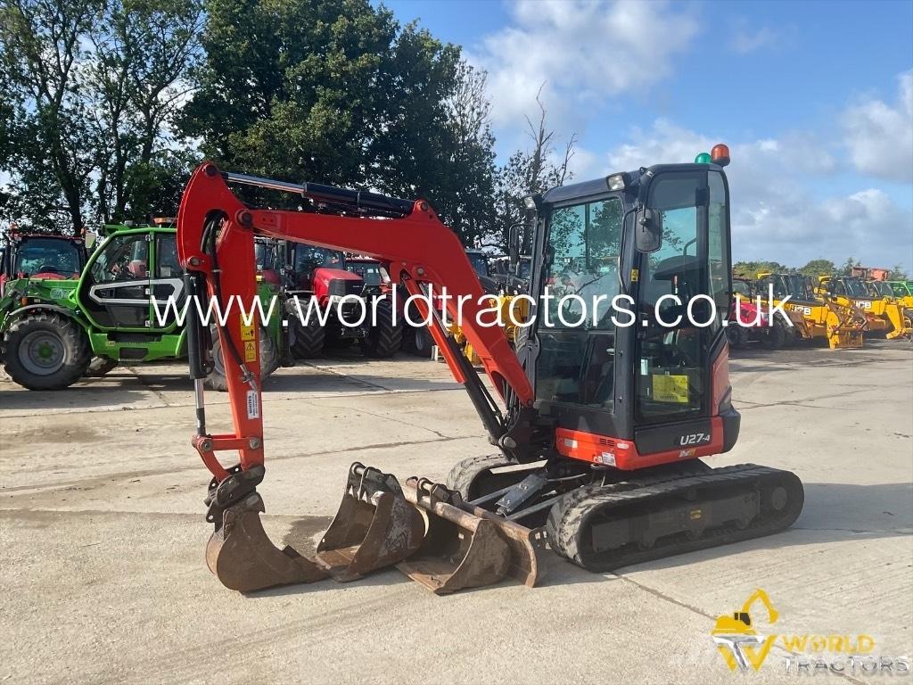 Kubota U 27-4 Mini Escavadoras <7t