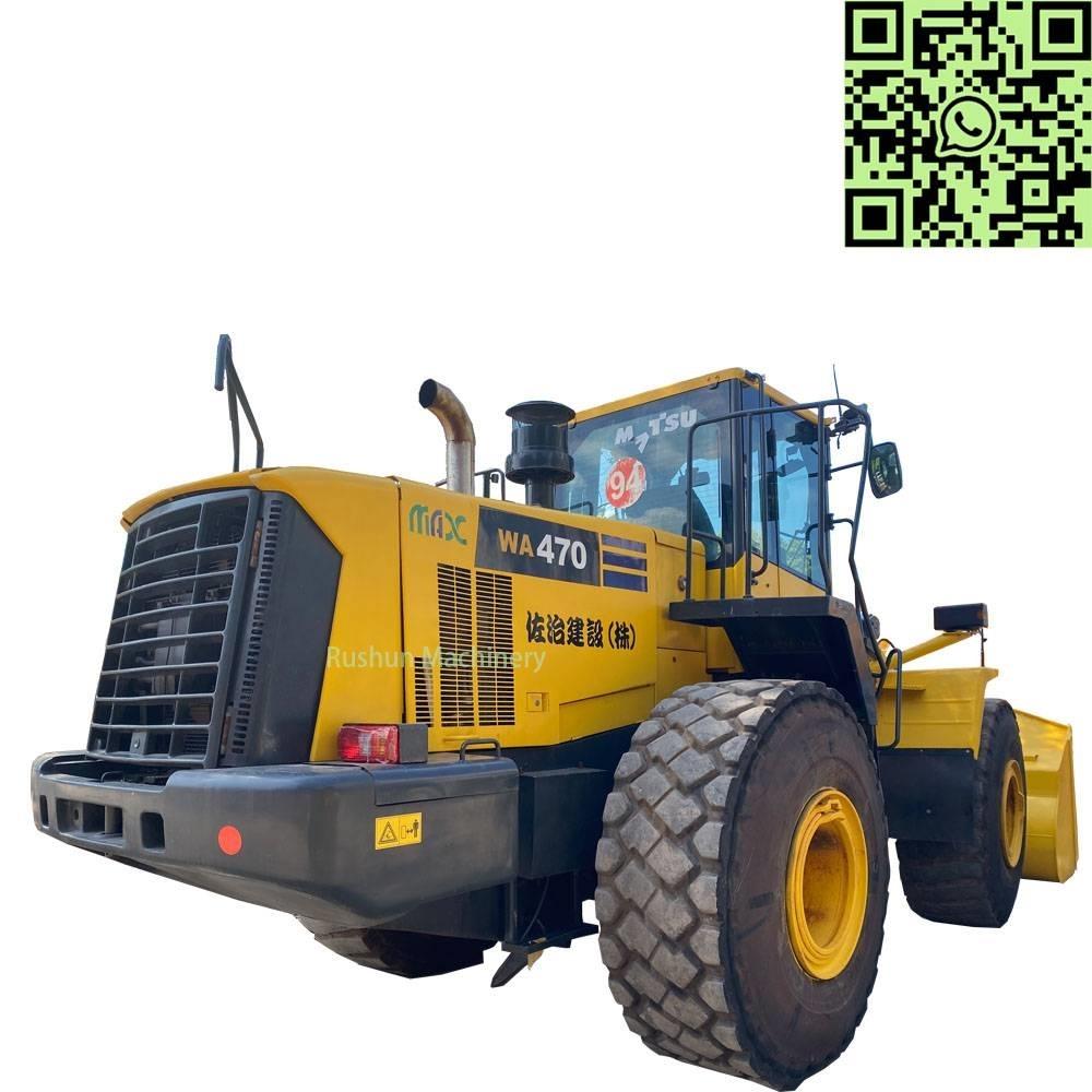 Komatsu WA 470 Pás carregadoras de rodas
