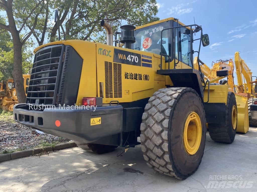 Komatsu WA 470 Pás carregadoras de rodas