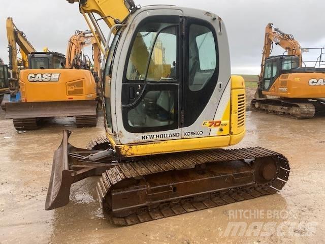 New Holland E 70 SR Escavadoras Midi 7t - 12t