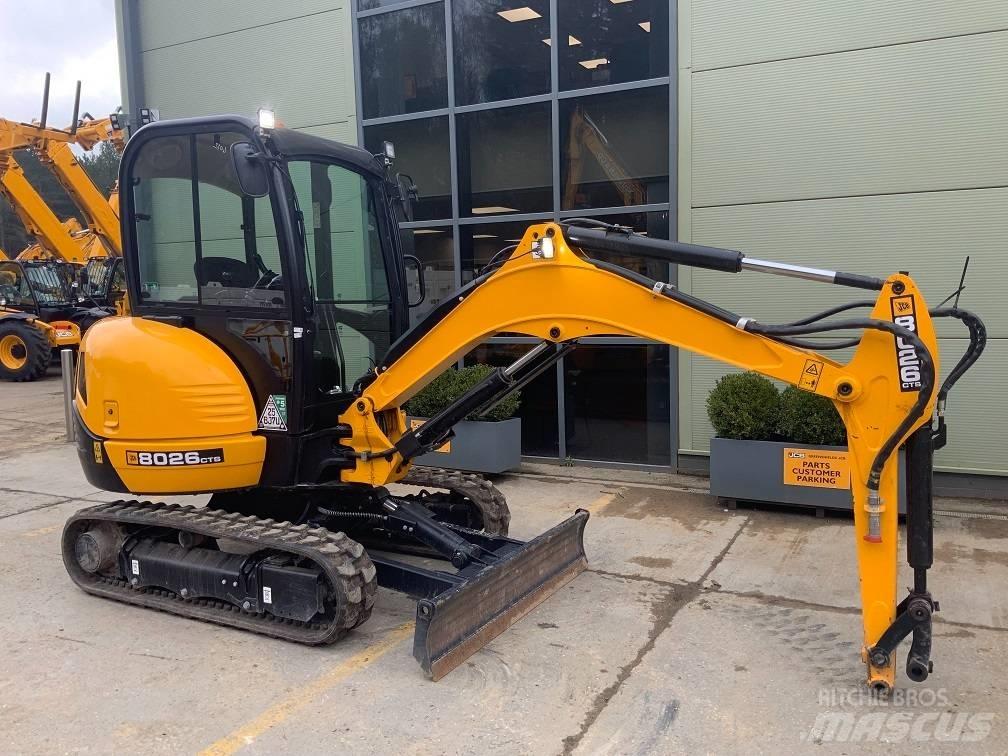 JCB 8026 CTS Mini Escavadoras <7t