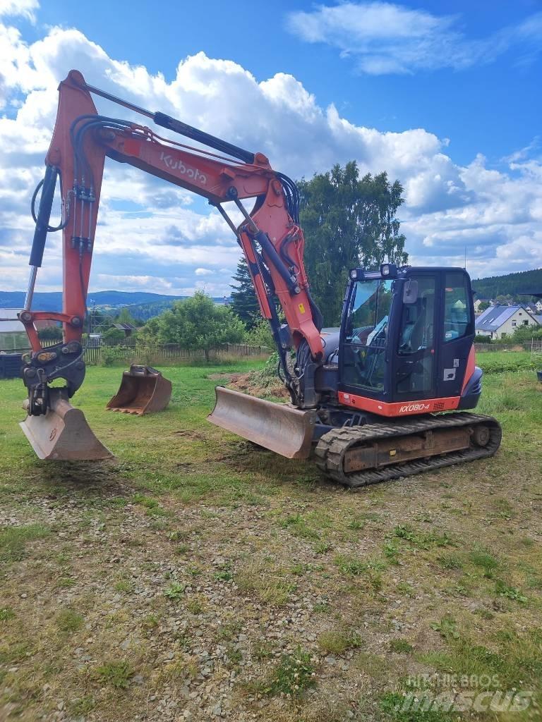 Kubota KX 080-4 Escavadoras Midi 7t - 12t