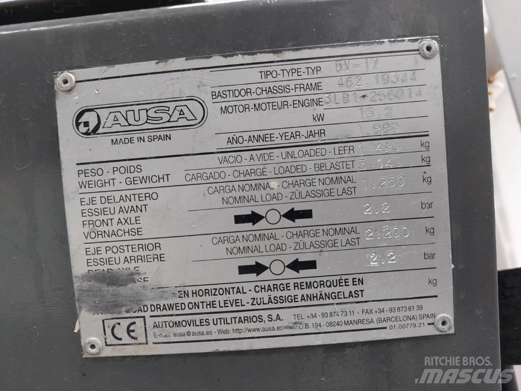 Ausa DV 17 Dumpers de obras