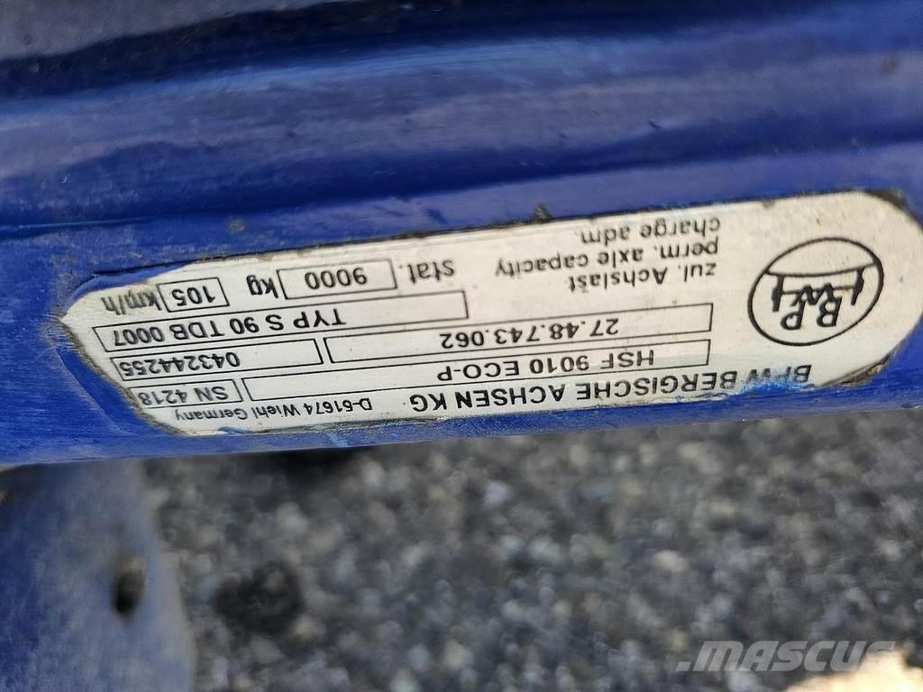 BPW HSF 9010 ECO-P Eixos