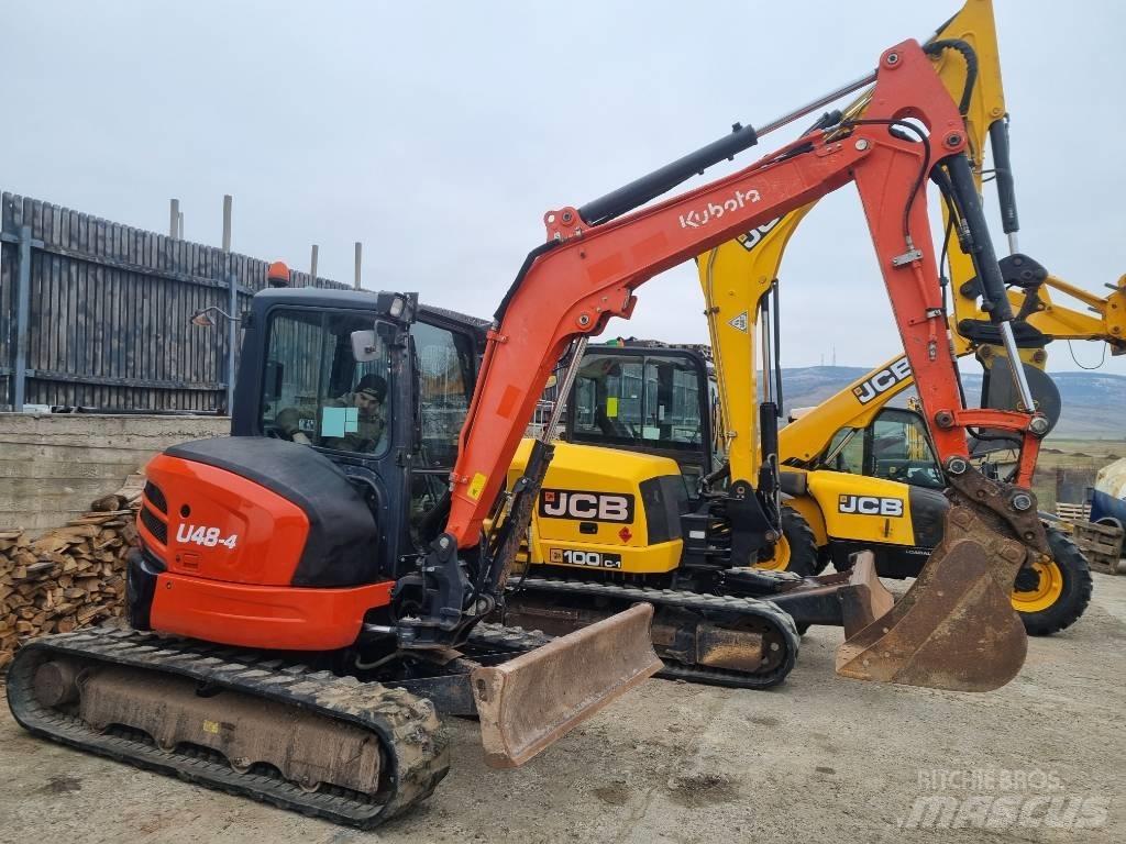 Kubota 48 Mini Escavadoras <7t