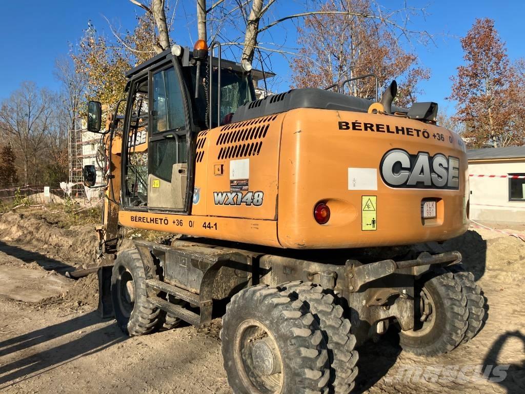 CASE WX 148 Escavadoras de rodas