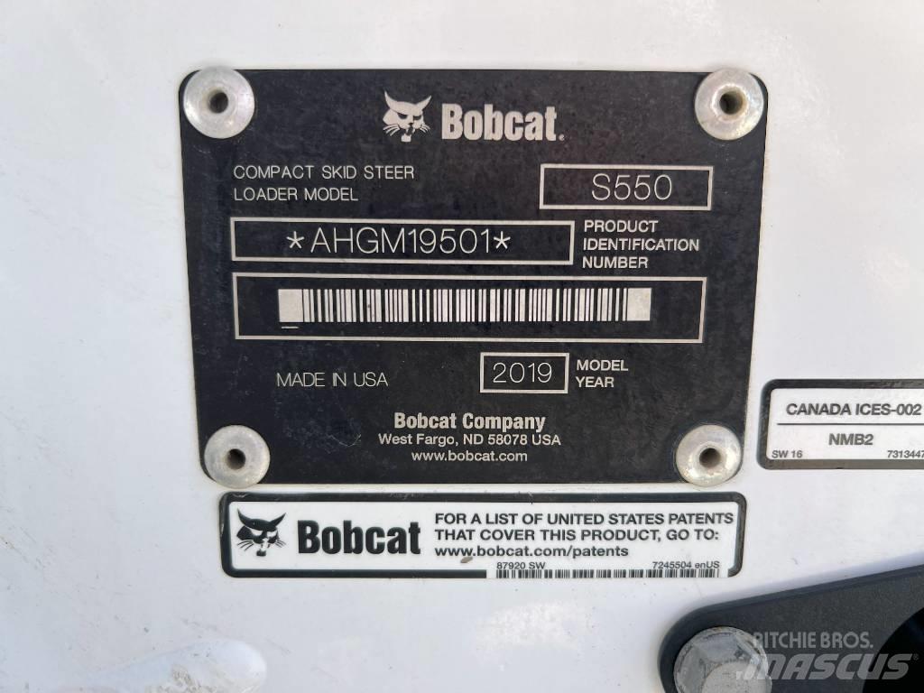Bobcat S550 Carregadoras de direcção deslizante