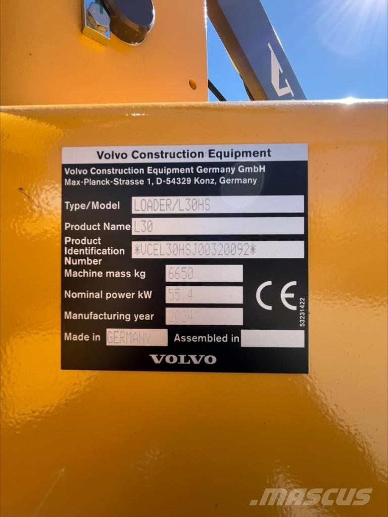 Volvo L30HS Pás carregadoras de rodas