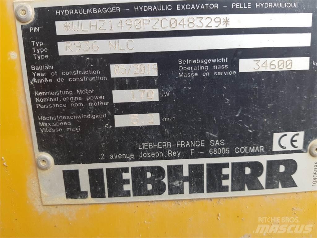 Liebherr R936 NLC Escavadoras de rastos
