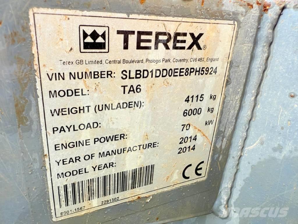 Terex TA 6 Dumpers de obras