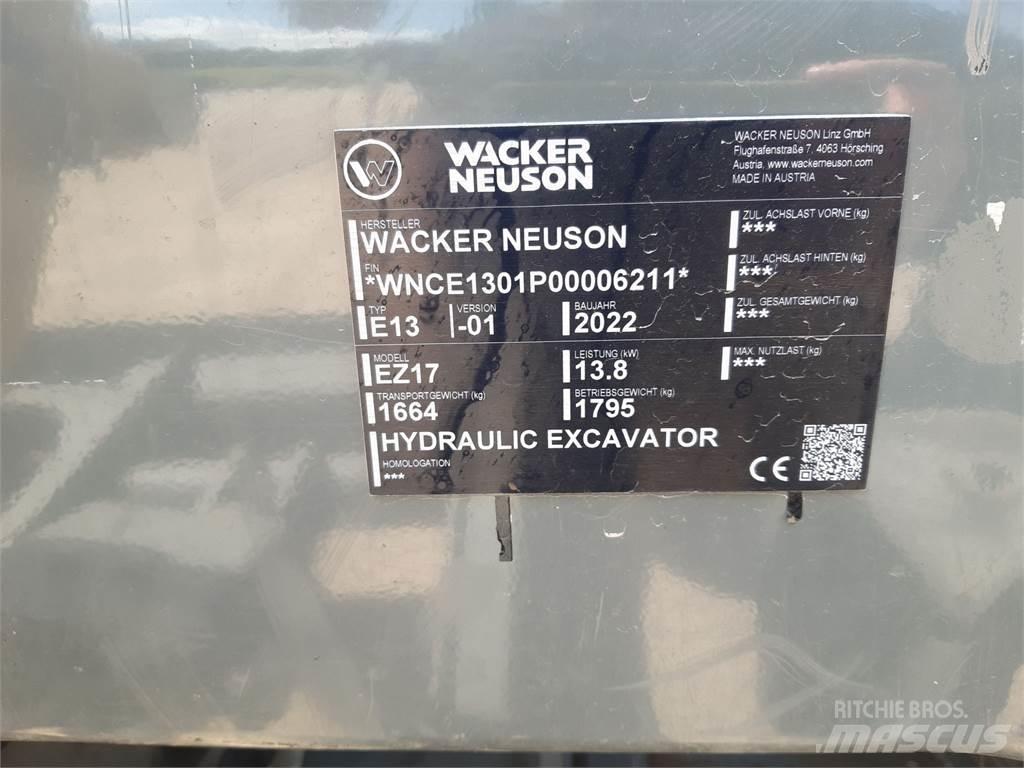Wacker Neuson EZ17 Escavadoras de rastos