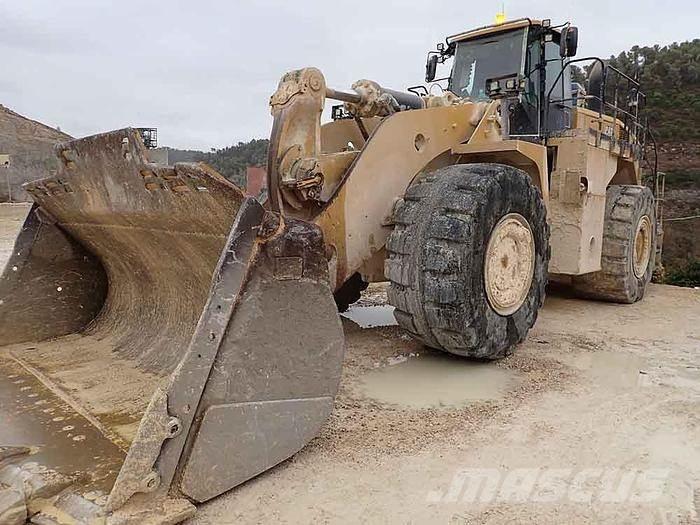 CAT 988K Pás carregadoras de rodas