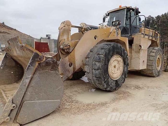 CAT 988K Pás carregadoras de rodas