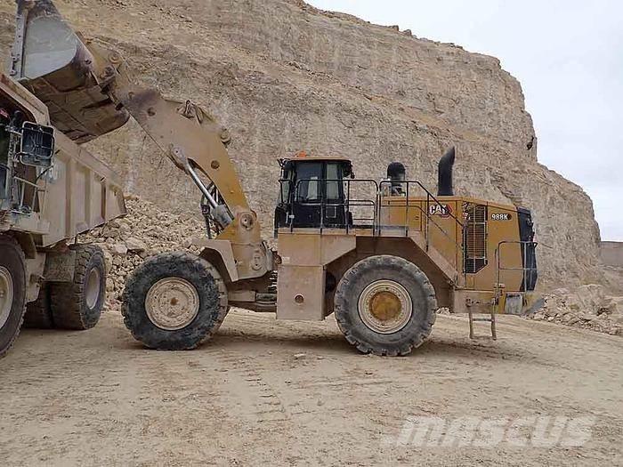 CAT 988K Pás carregadoras de rodas