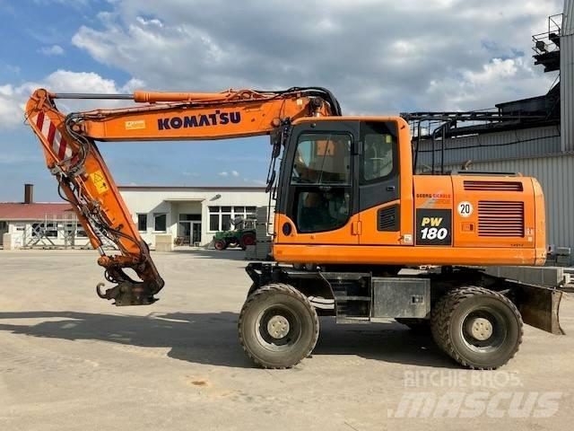 Komatsu PW 180-10 Escavadoras de rodas