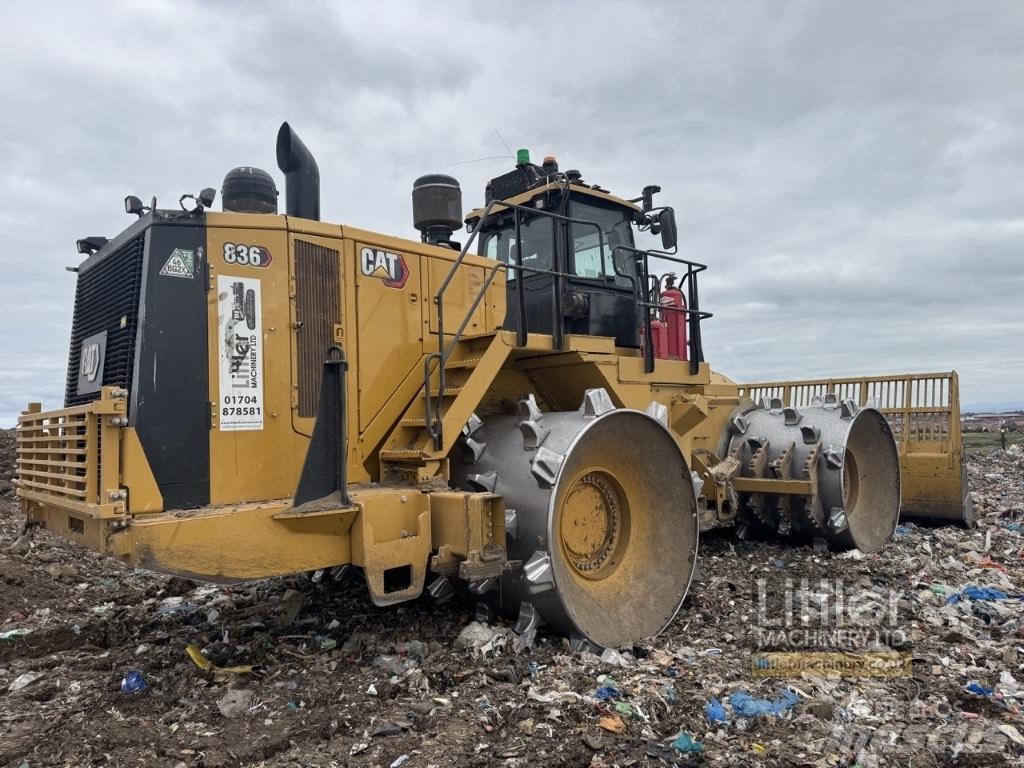 CAT 836 Compactadoras de lixo