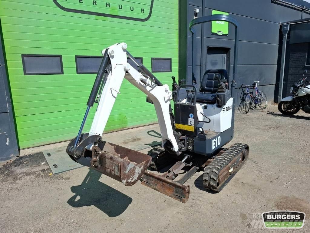 Bobcat E10 Mini Escavadoras <7t