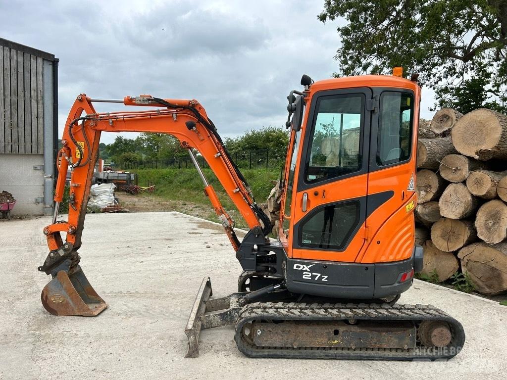 Doosan DX 27 Z Mini Escavadoras <7t