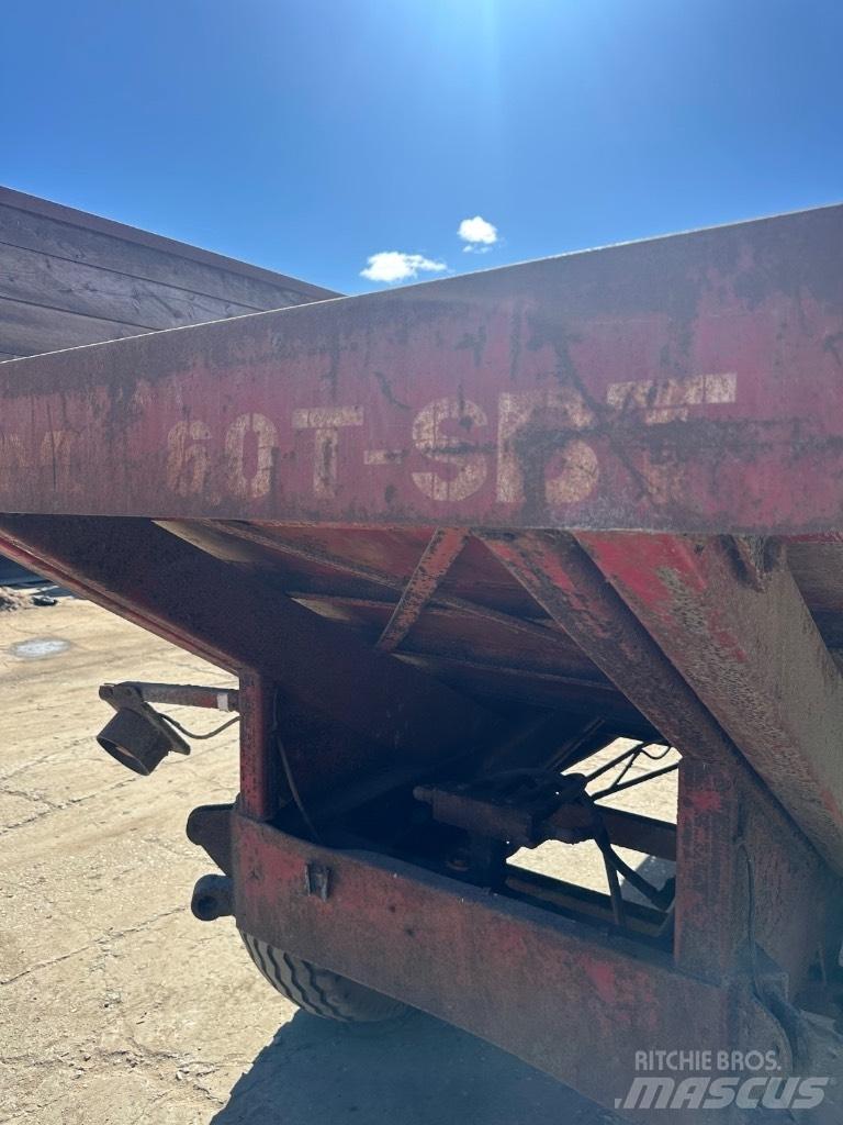 Tim 6 tons Reboques Agrícolas basculantes