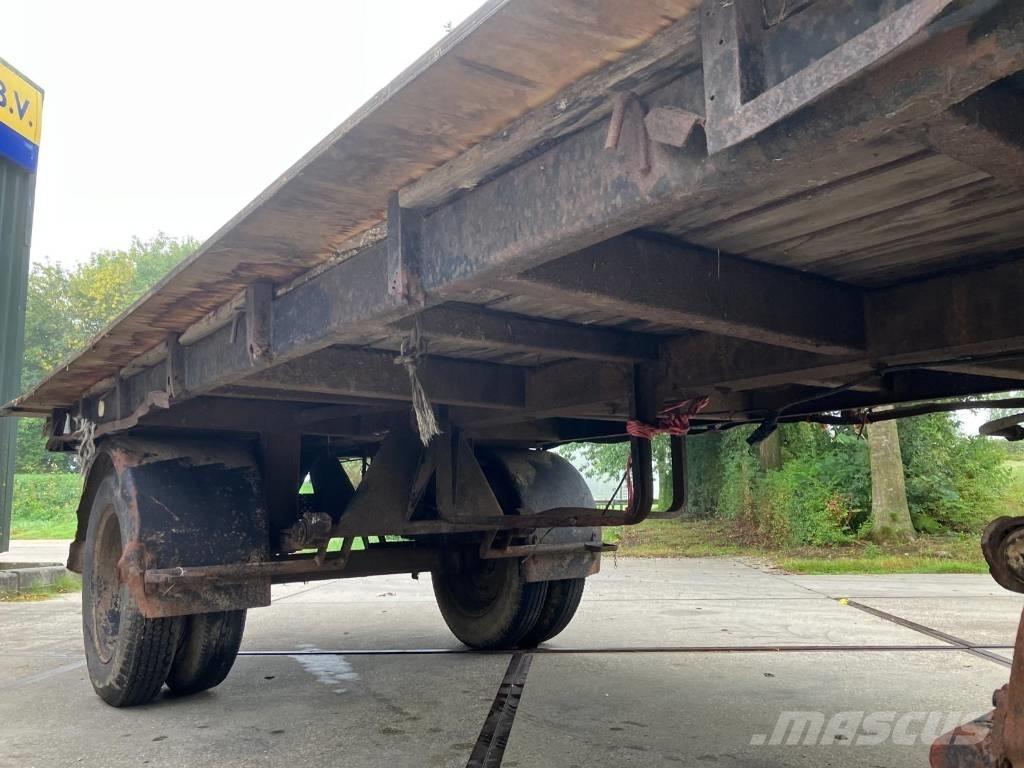 DAF balenwagen Reboques estrado/caixa aberta