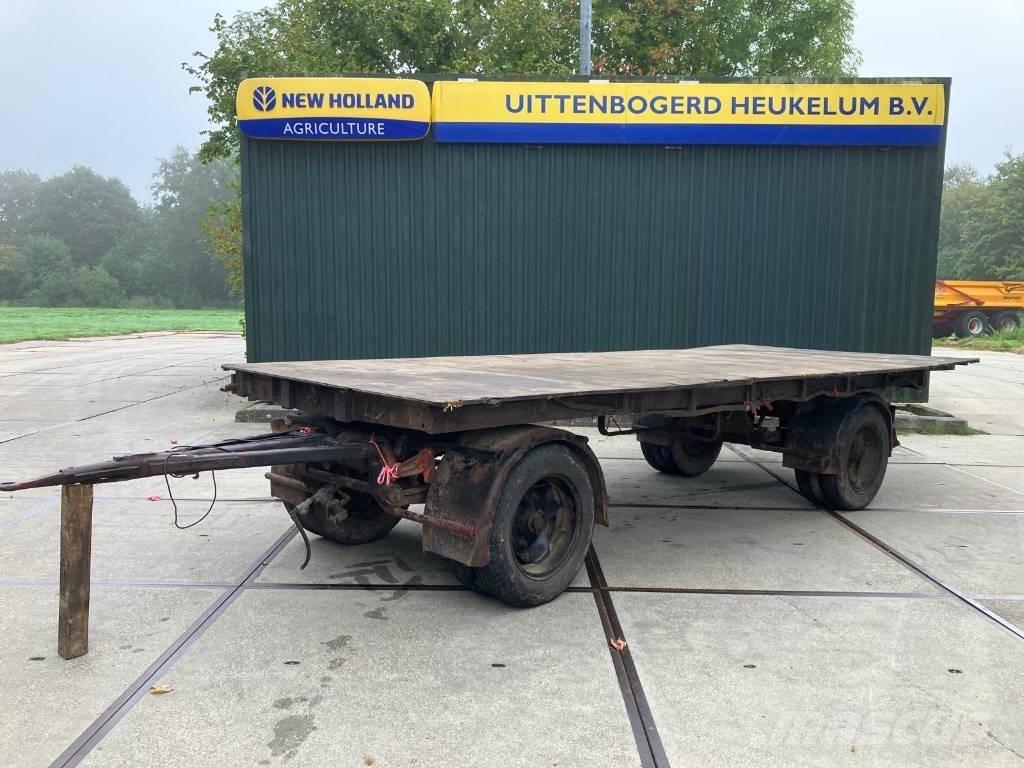 DAF balenwagen Reboques estrado/caixa aberta