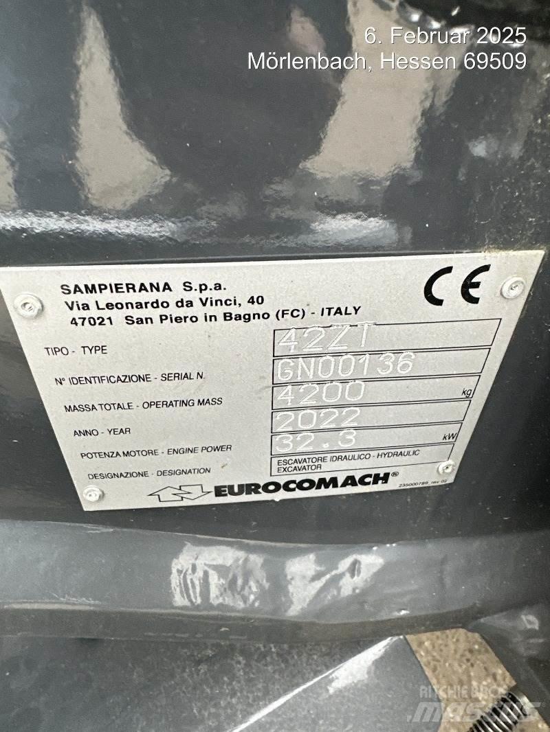 Eurocomach 42ZT Mini Escavadoras <7t