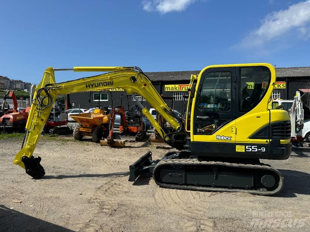 Hyundai Robex 55-9 Mini Escavadoras <7t
