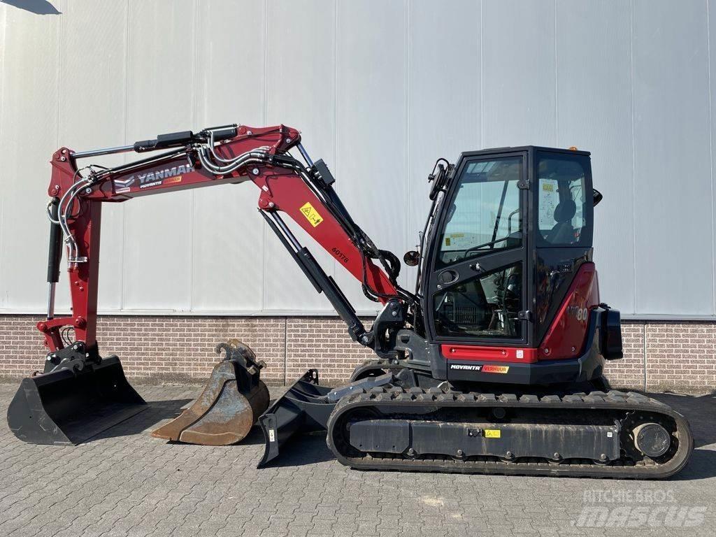 Yanmar VIO80-2PB Escavadoras Midi 7t - 12t