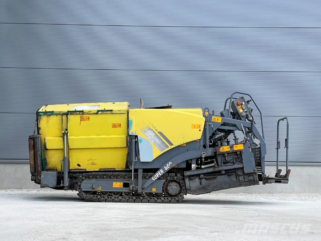 Vögele SUPER 800 Pavimentadoras de asfalto