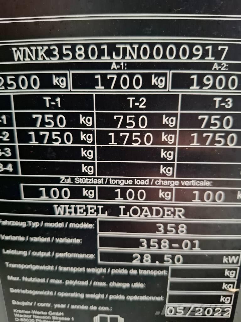 Kramer 5040 Mini carregadoras