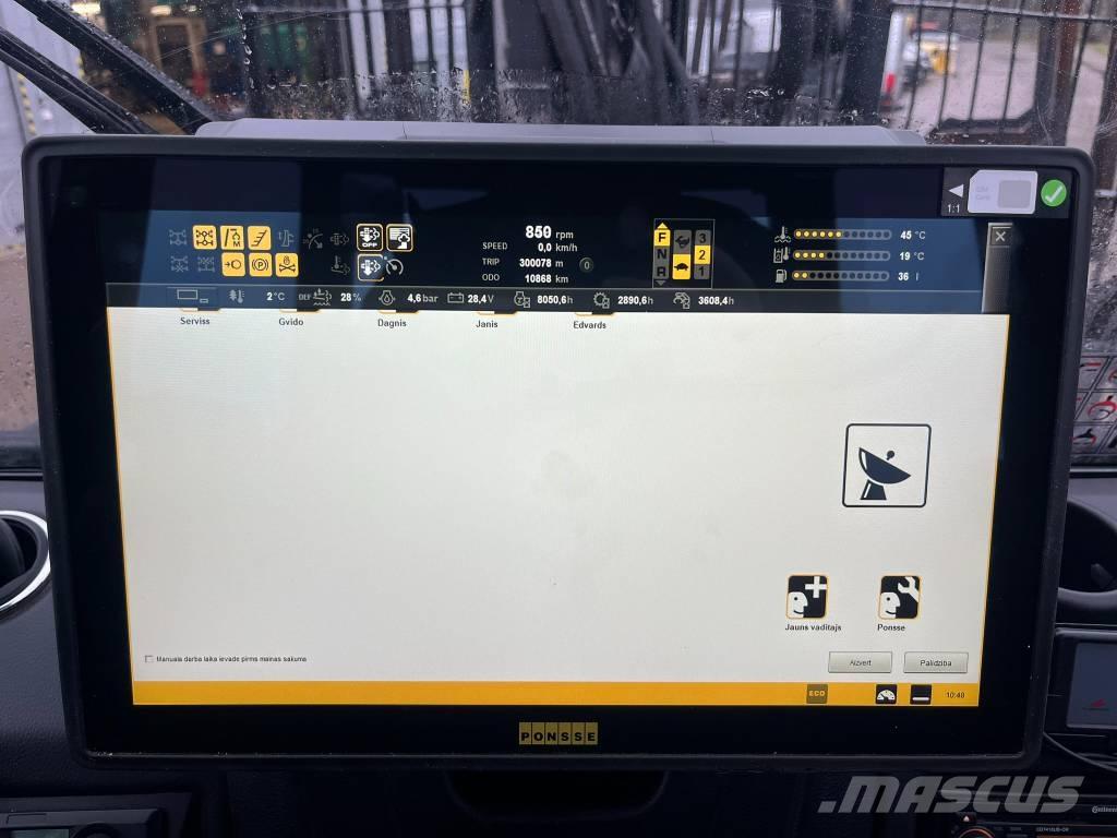 Ponsse Buffalo 8W Forwarders florestais