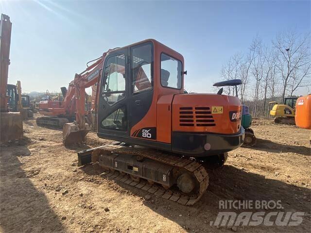 Doosan DX80 Mini Escavadoras <7t