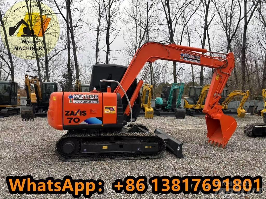 Hitachi ZX 70 Mini Escavadoras <7t