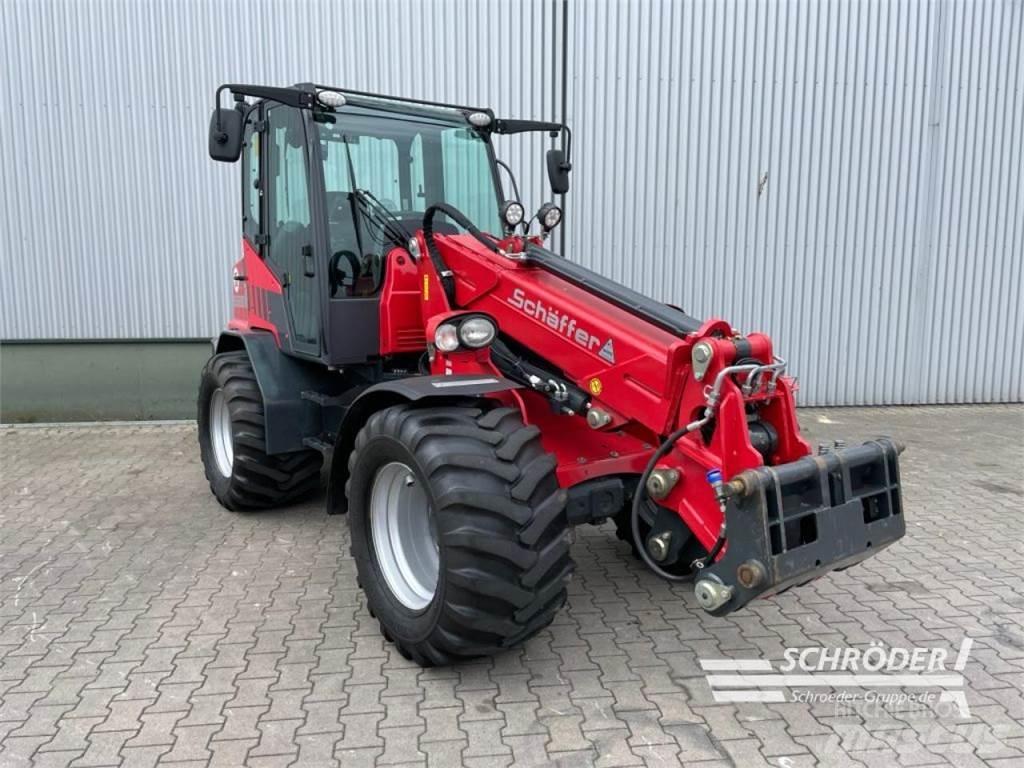 Schäffer 6680 T Pás carregadoras de rodas