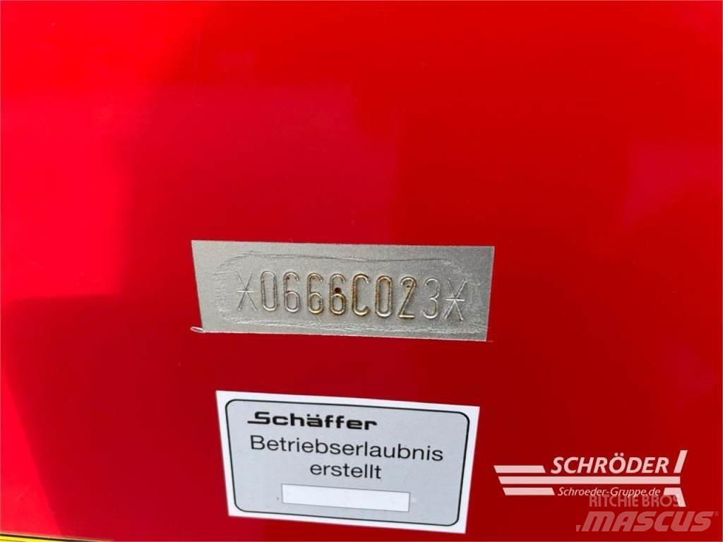 Schäffer 6680 T Pás carregadoras de rodas