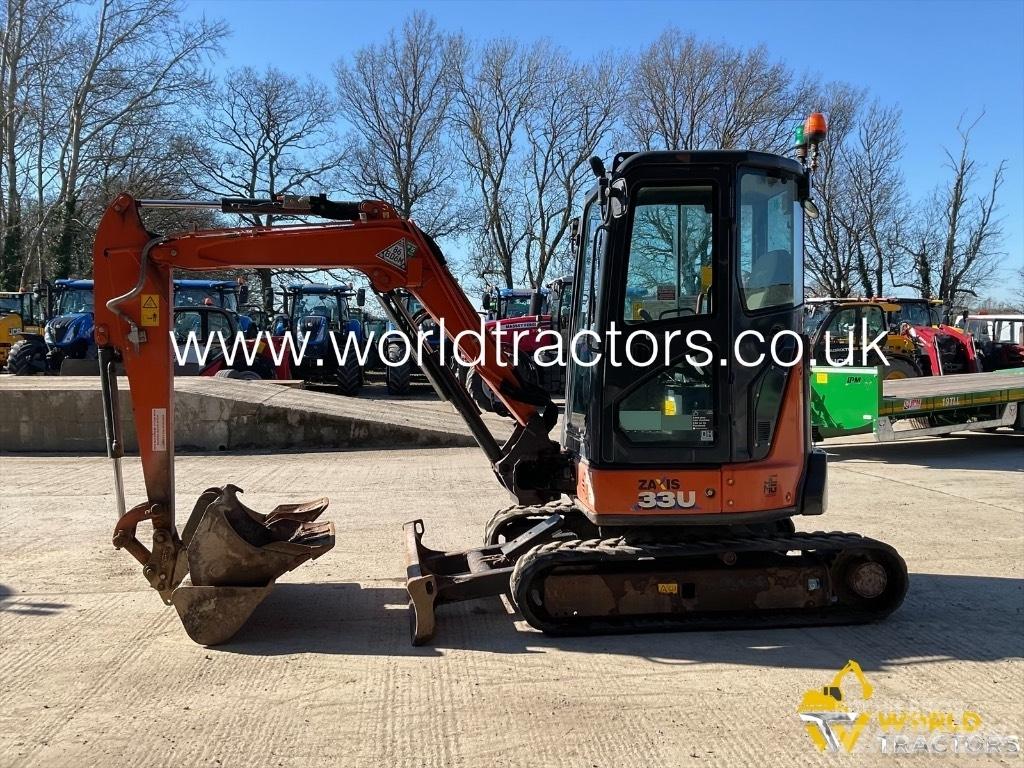 Hitachi ZX 33 U Mini Escavadoras <7t