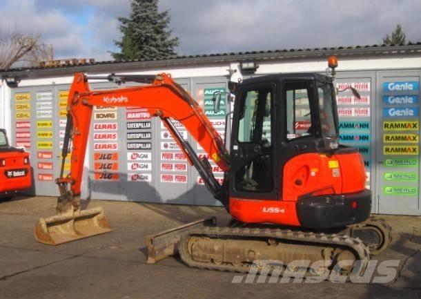 Kubota U55-4 Mini Escavadoras <7t